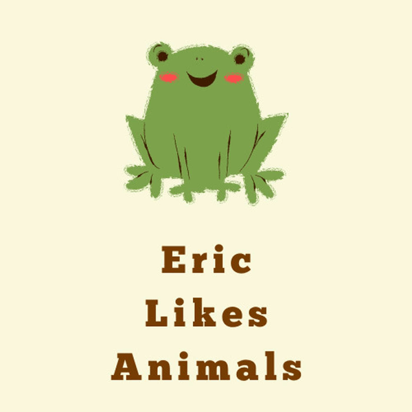 Eric Likes Animals